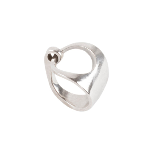 R0028 MET CXC Silver Ring