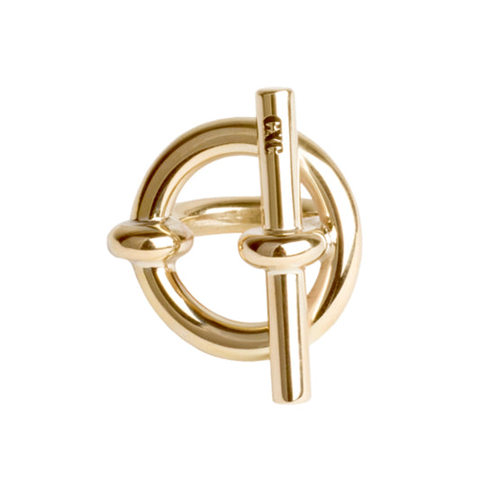 R0029 ORO CXC Gold Ring