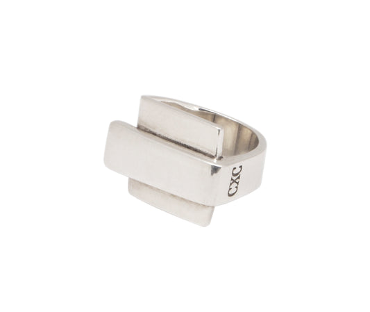 R0043 MET CXC Silver Ring