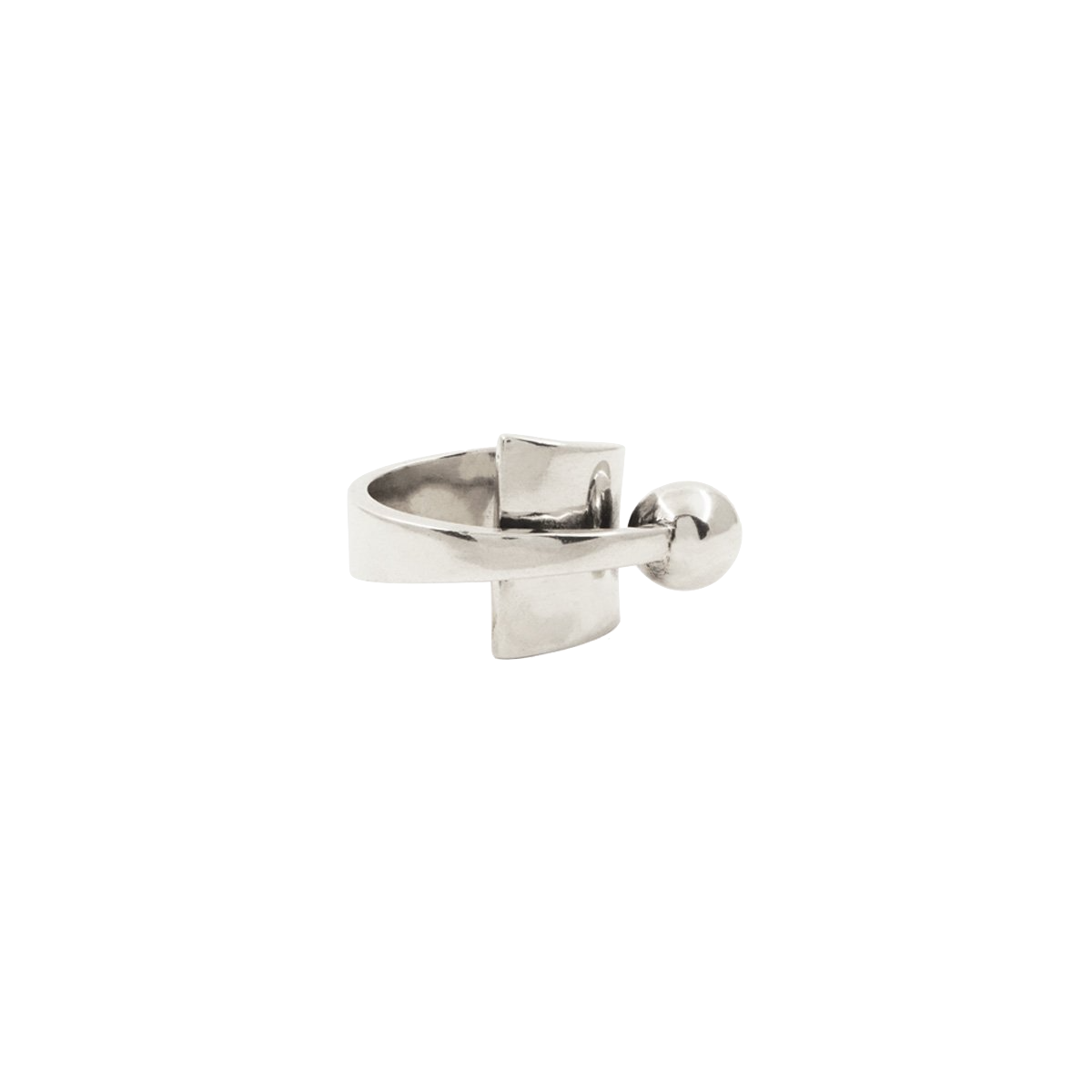 R0044 MET CXC Silver Ring