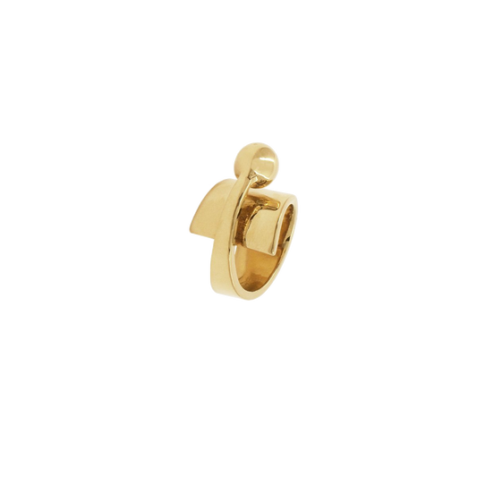 R0044 ORO CXC Gold Ring