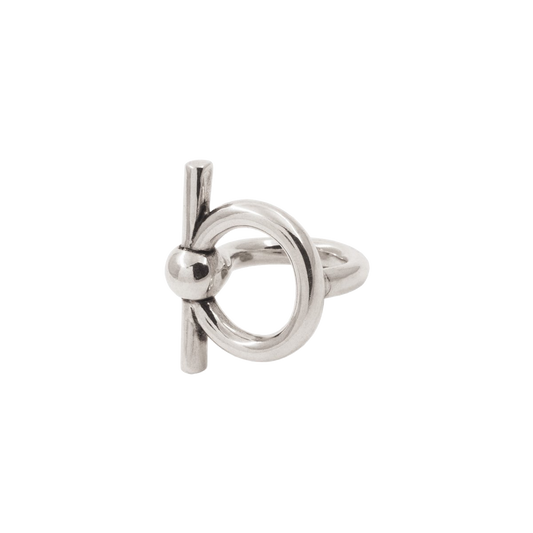 R0046 MET CXC Silver Ring