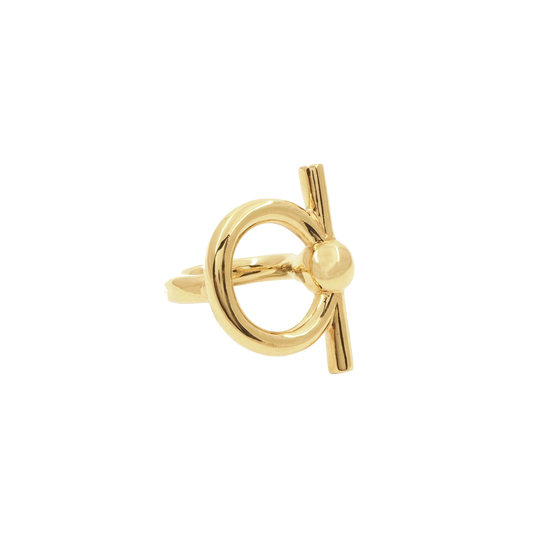 R0046 ORO CXC Gold Ring