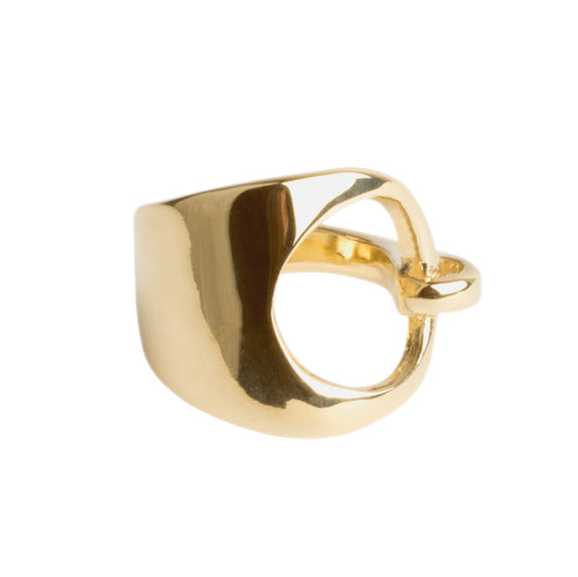 R0028 ORO CXC Gold Ring